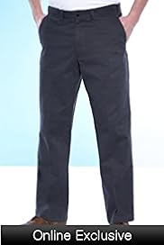 Big Tall Pure Cotton Straight Leg Chinos