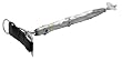 GustBuster Spectator Seat Umbrella (Silver)