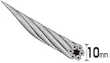 TRUSCO Wスリング Aタイプ 18mmX1m GR18S1