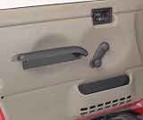 Omix-Ada 97-05 Jeep Arm Rest for Full or Half hard doors (Sold as Pairs)