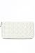 Ivory Pyramid Design Zip Purse