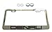 GMC Denali Chrome License Plate Frame w/ Screw Covers