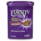 Viactiv Calcium Chews Milk Chocolate Flavor - 130 Softchews