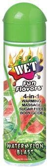 Wet 4 In 1 Watermelon Blast Wa Rming Massage