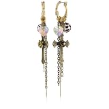 Betsey Johnson Lovely Leopard Fringe Shaky Ear