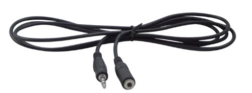 YCS Basics 6 foot 3.5mm male to female 4 conductor (TRRS) cable