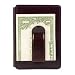Men's Travel Wallets | Bosca Men's Wallets - Bosca Old Leather Front Pocket ID Wallet (Dark Brown)