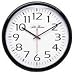 Seth Thomas 13 1/2" Diameter Manager Wall Clock, Black Case (SET1164) Category: Wall Clocks