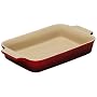 Le Creuset Stoneware Rectangular Dish, Cerise, 26 cm