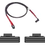 1M SFF-8087 To SFF-8087 Rangle Minisas-minisas with fanout
