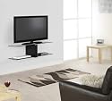 AVF NXS4000 Flat Panel TV Stand Wall Mount with AV Shelving