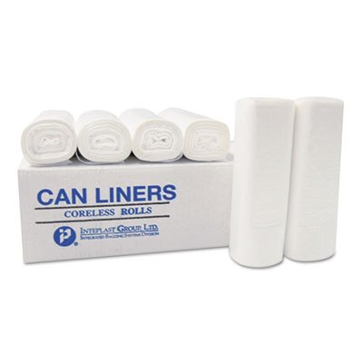 Inteplast Group Ec202206n High-Density Can Liner 20 X 22 7-Gallon 6 Micron Clear 50/Roll