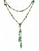 Necklace - N180 - Lariat Style - Swarovski (tm) Crystals and Mixed Beads ~ Olivine & Peridot (Greens) 30