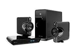 Kef KIT120-BLACK Kef KIT120 2.1 Channel DVD Instant Theatre System in Black