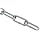 Campbell 0722827 Low Carbon Steel Straight Link Coil Chain in Reel, Zinc Plated, 2/0 Trade, 0.19" Diameter, 40' Length, 520 lbs Load Capacity