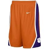Nike Clemson Tigers Orange Replica Basketball Shorts