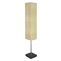 Modern Wood Floor Lamp with Paper Shade