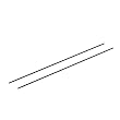 Flybar Rod, 220mm (2): 450 X/XL/SE