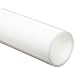 Acetal Round Tubing, Smooth, White