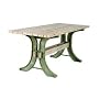 2x4basics AnySize Patio Table, Green, 12219