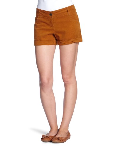 TOM TAILOR Denim Damen Hose/ Short & Bermuda 60179600071/cord shorts, Gr. 27, Gelb (3032) Preisvergleich