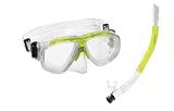 Speedo Adult Recreation Mask/Snorkel Set (Yellow)