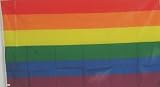 GAY PRIDE RAINBOW FLAG - - 3 by 5 ft - - Gay - Lesbian
