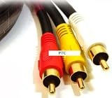 ARISTA 58-214 12 Foot Stereo Audio / Composite Video Cable