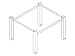 Maxtrix Kids - 3420 Twin Tent Frame
