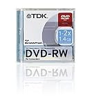 Review TDK  / TDK DVD-RW 2,8GB scratchproof 1-2x Speed, 8cm Double-Side