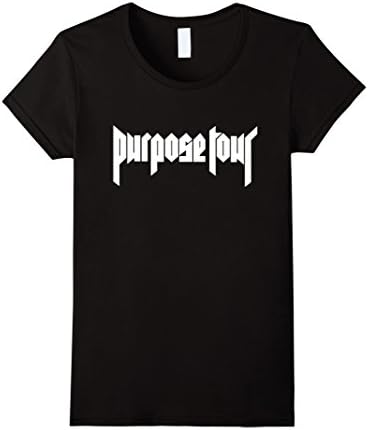 Women's Purpose Tour Tshirt Beiber Tshirt Small Black