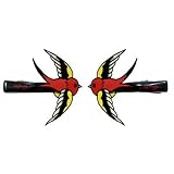 Ed Hardy Bird Clips 2ct