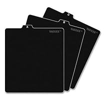 Vaultz VZ01176 A to Z CD/DVD Storage File Guides - 26 per Box (Black)