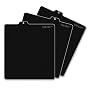 Vaultz VZ01176 A to Z CD/DVD Storage File Guides - 26 per Box (Black)