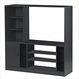Contemporary Entertainment Center - Beech