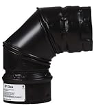 Simpson Duravent Pellets Stove 90 Degree Elbow, 3