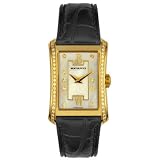 WoMens Fascino 18k Diamond Black Alligator by Bertolucci