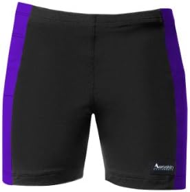 Aeroskin Polypropylene Swim Shorts with Color Side Stripes & Side Pocket