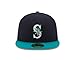 MLB Seattle Mariners Authentic On Field 59Fifty Cap Navy/Teal