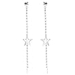 Sterling Silver Star Earrings