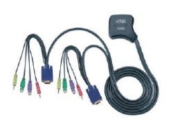 Mcab KVM 2 Port Pocket Switch PS/2 mit AUDIO Preisvergleich