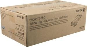Xerox 6280 Toner Cartridge High-Capacity (Yellow,1-Pack)