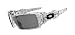 Oakley Oil Rig White w/Text Print w/Grey 03-492