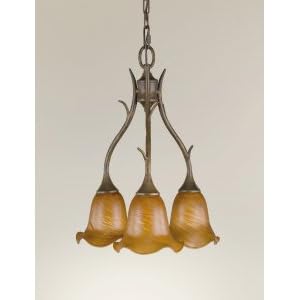 Murray Feiss Briarcliff 3-Light Chandelier by Murray Feiss