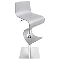 Acrylic Viva Bar Stool - Silver