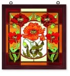 Poppies Suncatcher 22