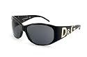 D&G DOLCE & GABBANA DD3008M 3008M BLACK PLASTIC FRAME BLACK LENS SUNGLASSES SHADES