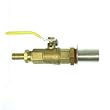 No Weld Homebrew Kettle Valve Conversion Kit - Brass