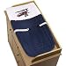 Red, White & Blue Vintage Aviator Baby Boys Changing Pad Cover