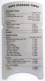 Amco Stainless Steel Safe Food Storage Refrigerator Magnet